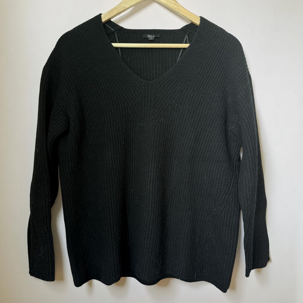 Rails - Black V-Neck Women's Sweater